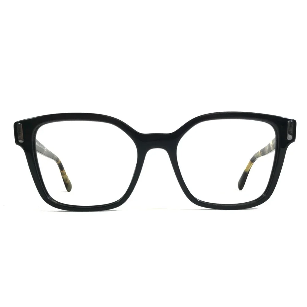 Prada Eyeglasses Frames VPR057 1AB-1O1 Black Brown Butterfly Full Rim 52-18-135 - Picture 2 of 12